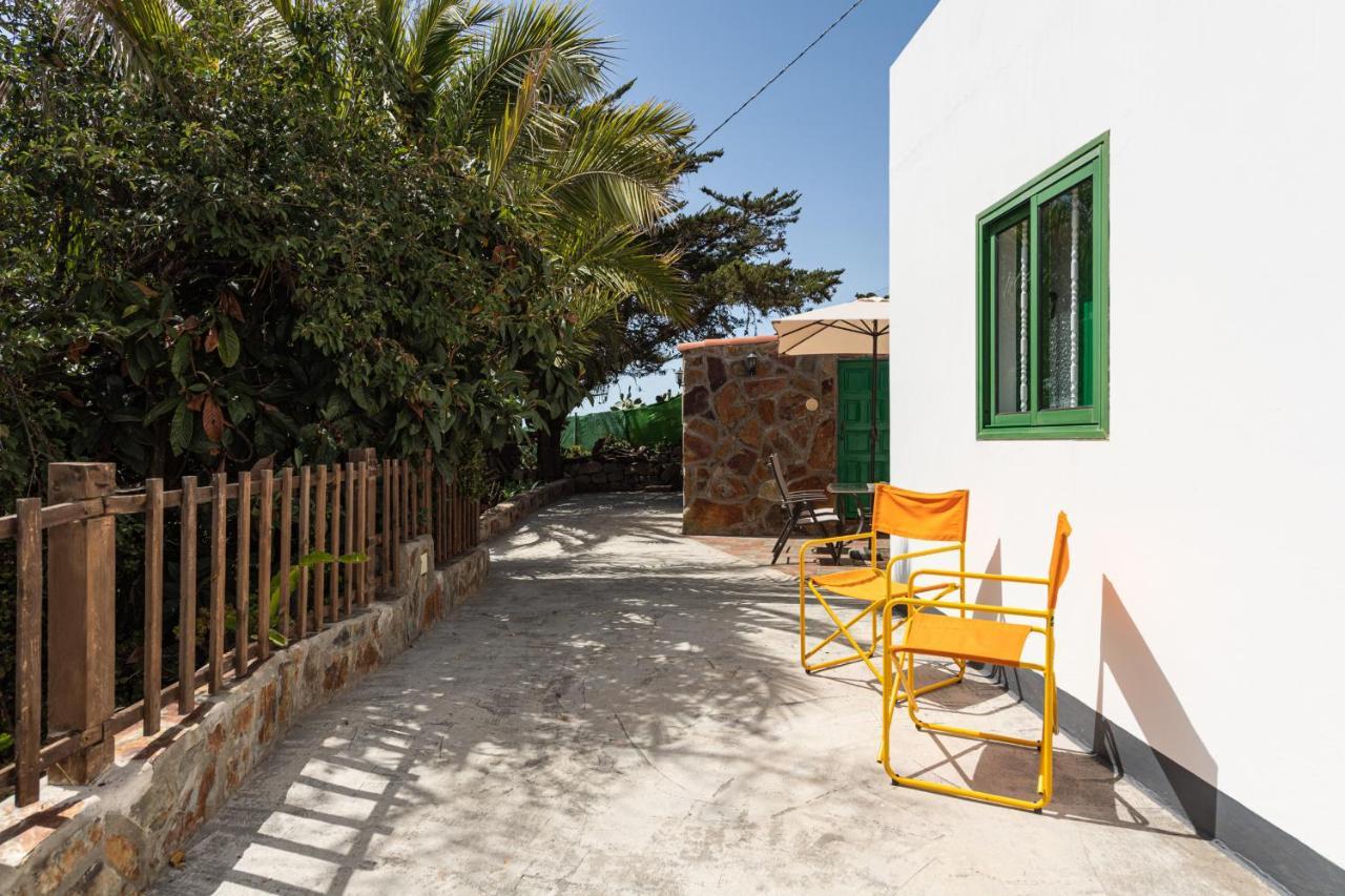 Sunset Views Terrace 2Br Cave House - Parking Villa Santa Brígida Exteriör bild