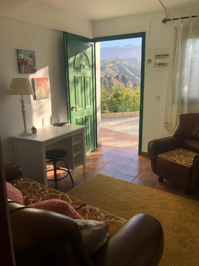 Sunset Views Terrace 2Br Cave House - Parking Villa Santa Brígida Exteriör bild