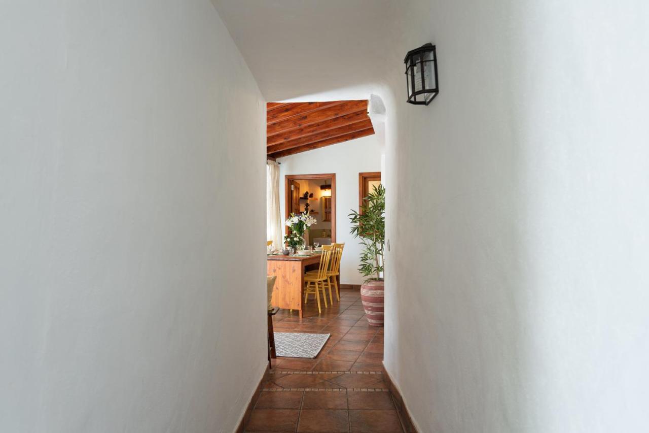 Sunset Views Terrace 2Br Cave House - Parking Villa Santa Brígida Exteriör bild