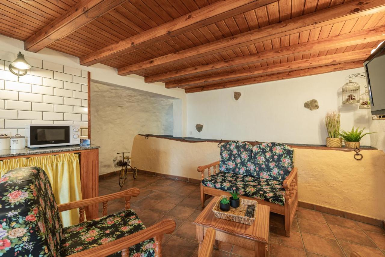 Sunset Views Terrace 2Br Cave House - Parking Villa Santa Brígida Exteriör bild
